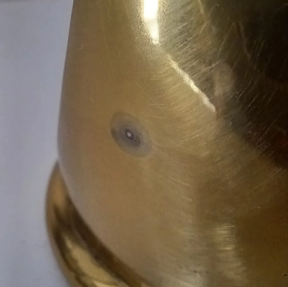 Vintage PartyLite Solid Brass Taper/Peg Light Candle Holder - Picture 6 of 7